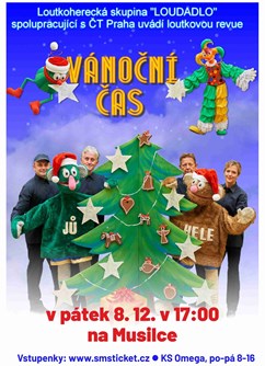 Loutková revue: VÁNOČNÍ ČAS  s hosty JŮ a HELE