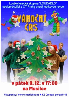 Loutková revue: VÁNOČNÍ ČAS  s hosty JŮ a HELE