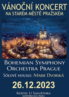 Vánoční koncert Bohemian Symphony Orchestra Prague