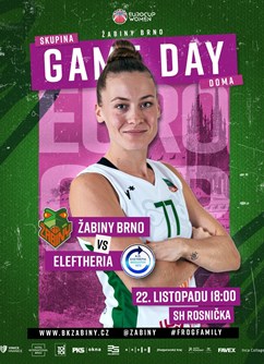 EuroCup: Žabiny Brno - Eleftheria Moschatou (GRE)