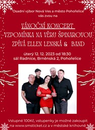 Vánoční koncert - Vzpomínka na Věru Špinarovou