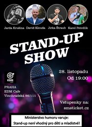 Stand-up comedy Show v EDM Café (Praha)