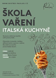 Škola vaření s Romanem Paulusem - Italská kuchyně