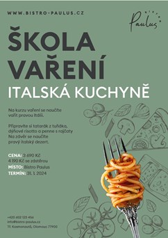 Škola vaření s Romanem Paulusem - Italská kuchyně
