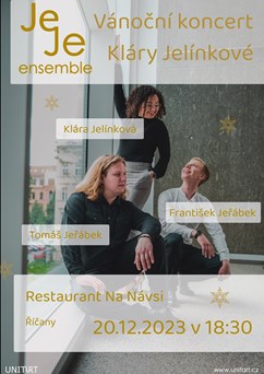 Vánoční koncert Kláry Jelínkové - JeJe ensemble