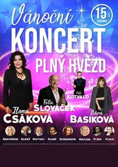 Vánoční koncert plný hvězd