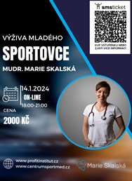 MUDr. Marie Skalská: Výživa mladého sportovce on-line