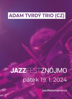 Jazzový večer v klubech: Adam Tvrdý trio (CZ)