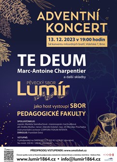 Adventní koncert sboru Lumír 2023
