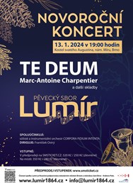 Novoroční koncert sboru Lumír 2024