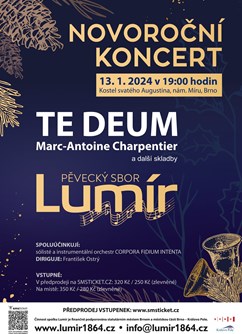 Novoroční koncert sboru Lumír 2024