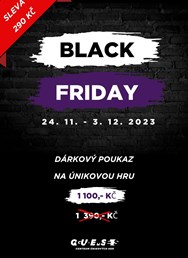 BF e-Voucher na Únikovou hru QG