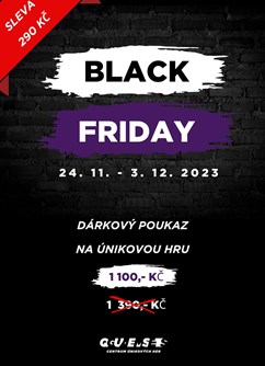 BF e-Voucher na Únikovou hru QG