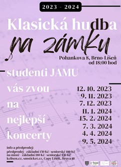KLASICKÁ HUDBA NA ZÁMKU (varhanní a historická interpretace)