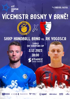 SKKP Handball Brno vs. RK Vogošća (EHF European Cup)
