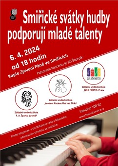 Smiřické svátky hudby podporují mladé talenty