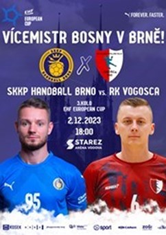 SKKP Handball Brno vs. RK Vogošća (EHF European Cup)