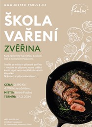 Škola vaření s Romanem Paulusem - Zvěřinové hody
