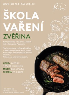 Škola vaření s Romanem Paulusem - Zvěřinové hody