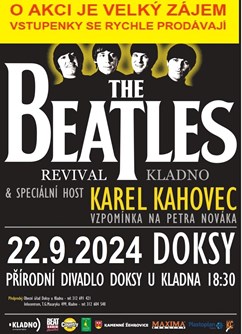 Koncert Karel Kahovec + Beatles Revival + host