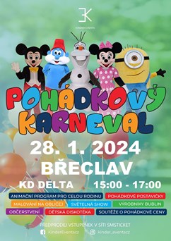 Pohádkový karneval pro děti BŘECLAV