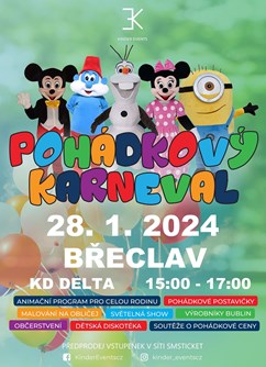 Pohádkový karneval pro děti BŘECLAV