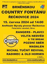 Brněnská Country fontána Řečkovice 2024