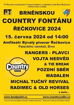 Brněnská Country fontána Řečkovice 2024
