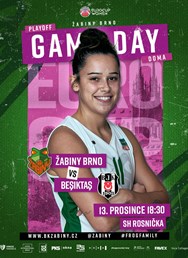 EuroCup: Žabiny Brno - Besiktas (TUR)