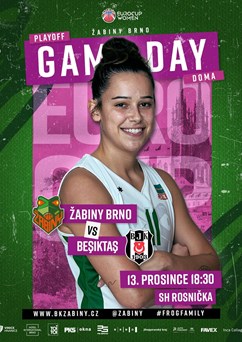 EuroCup: Žabiny Brno - Besiktas (TUR)