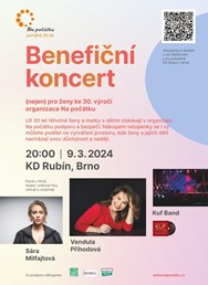 Benefiční koncert (nejen) pro ženy ke 30. výročí Na počátku