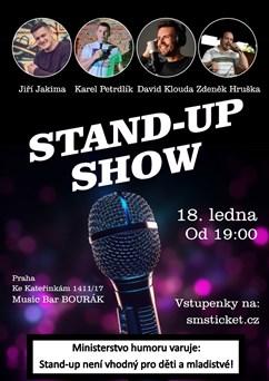 Stand-up comedy Show v Music Baru Bourák