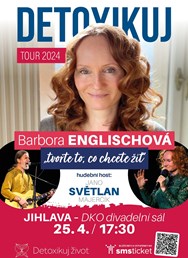Barbora Englischová - Detoxikuj tour 2024 - JIHLAVA