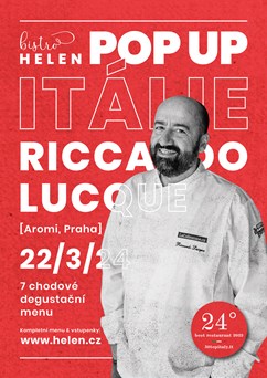 POP UP Itálie s Riccardo Lucquem