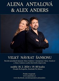 Alena Antalová & Alex Anders - Velký návrat šansonu!