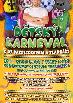 Dětský karneval s Tlapkáči