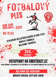 Fotbalový ples FK ČL Neštěmice
