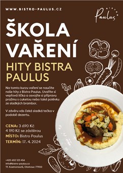 Škola vaření s Romanem Paulusem - Hity Bistra Paulus 
