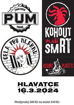 Kohout plaší smrt/P.U.M./Cela pro Klárku/Assort Plastic