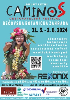Caminos letní cestovatelský festival