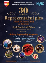 30. Reprezentační ples Městské části Brno - Vinohrady