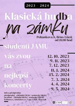 KLASICKÁ HUDBA NA ZÁMKU (Katedra dechových nástrojů)
