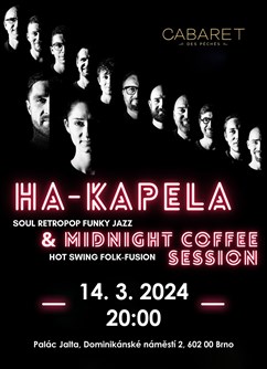 Koncert Ha-kapely a Midnight Coffee Session