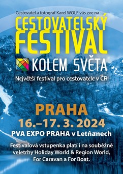 KOLEM SVĚTA 2024 + veletrhy HolidayWorld+ForCaravan+ForBoat