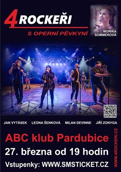 4 ROCKEŘI s operní pěvkyní