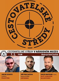 Cestovatelské středy v NM: Szántó, Procházka, Matásek