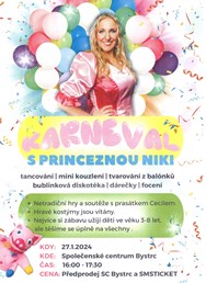 Karneval s princeznou Niki
