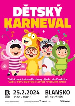 Dětský karneval Blansko