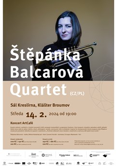 Koncert ArtCafé: Štěpánka Balcarová Quartet (CZ/PL)