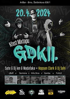 Sate & Madafaka - Mixtape GDK vol. 2 - Křest, Hopsen Clark